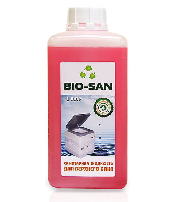Санитарная жидкость Bio-San (Биосан) для верхнего бака 1 литр