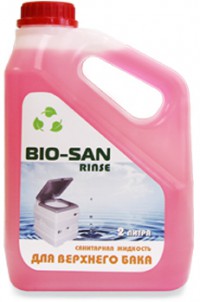 Жидкость для биотуалетов Bio San Rinse ( Био Сан)