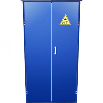 Шкаф для двух газовых кислородных, ацетиленовых баллонов 40 л (разборный)