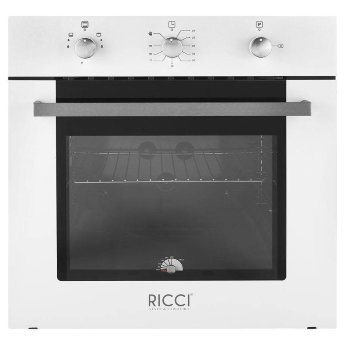 Встраиваемый газовый духовой шкаф RICCI RGO-610WH