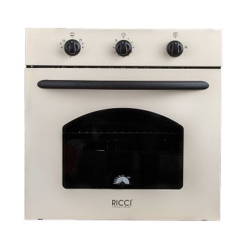 Встраиваемый газовый духовой шкаф RICCI RGO-610BG
