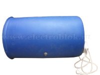 Бак для душа пластиковый с подогревом 220 л ( бочка ) водонагреватель 