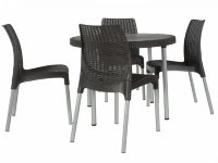 Комплект четыре стула и стол Jersey set