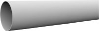 Труба цельная вентиляционная диаметр 75 мм, длина 2 м